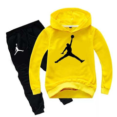 Kids Jordan Printed Pull-Over Hoodie Style Track-Suit.