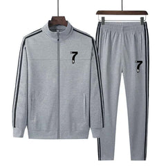 3-Stripe Zipper Style Premium Quality 2-Pcs Winter Tracksuit. D-5.14