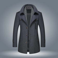 Casual Show-Pocket Winter Fleece Coat D-12.