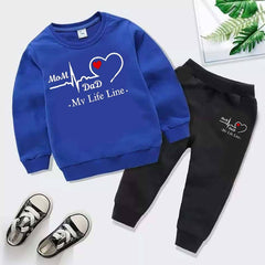 MD Life-Line Kids Sweat Style Winter Tracksuit.