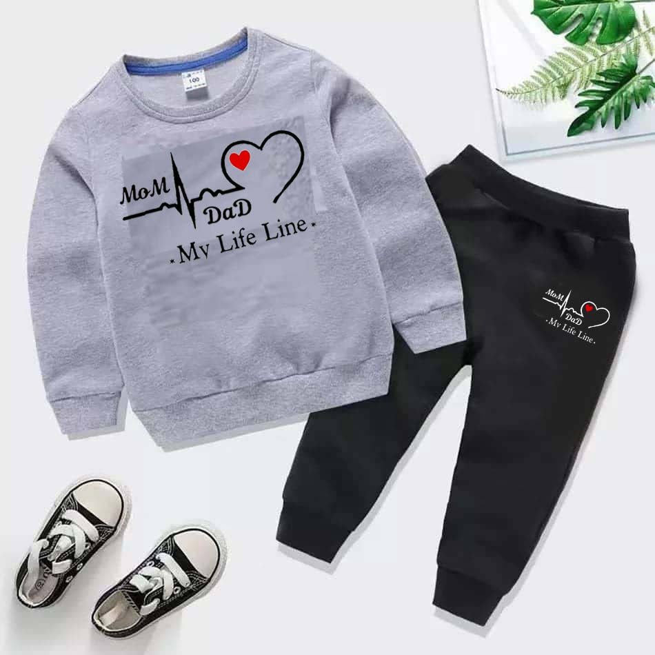 MD Life-Line Kids Sweat Style Winter Tracksuit.