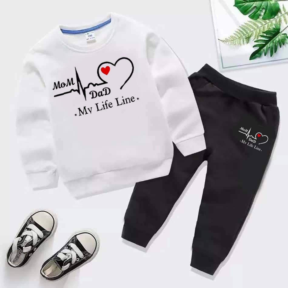 MD Life-Line Kids Sweat Style Winter Tracksuit.