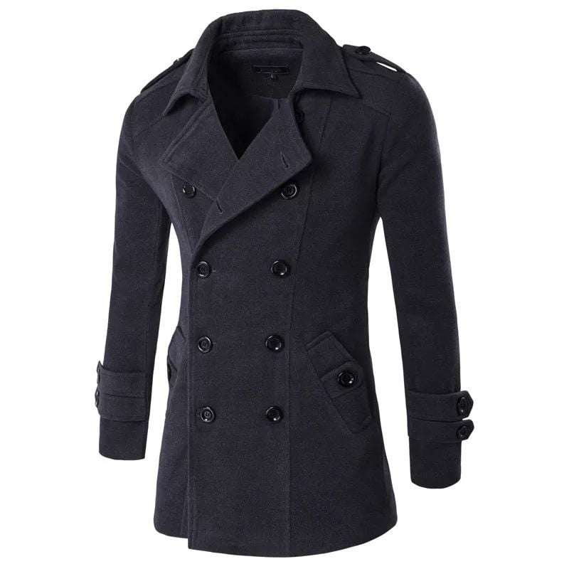 Casual Show Pocket Winter Fleece Coat D-10.