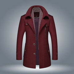 Casual Show-Pocket Winter Fleece Coat D-12.