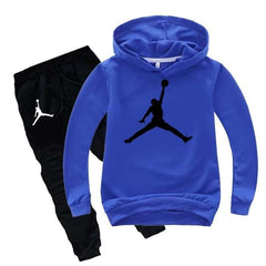 Kids Jordan Printed Pull-Over Hoodie Style Track-Suit.