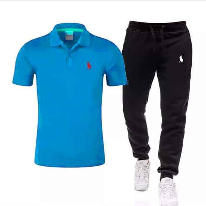 Polo Style 2-Pcs Summer Tracksuit.