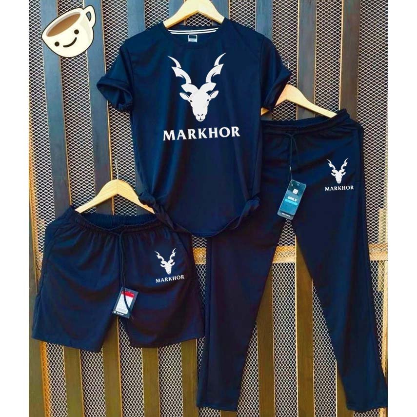 Markhor 3-Pcs Casual Summer Suit.