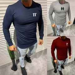 Bundle Of 3 Sweatstyle O-Neck Full-Sleeve PL-Printed Summer Tshirt's.