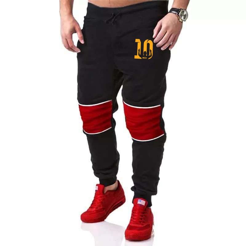 Messi Printed Red-Patch Trouser.