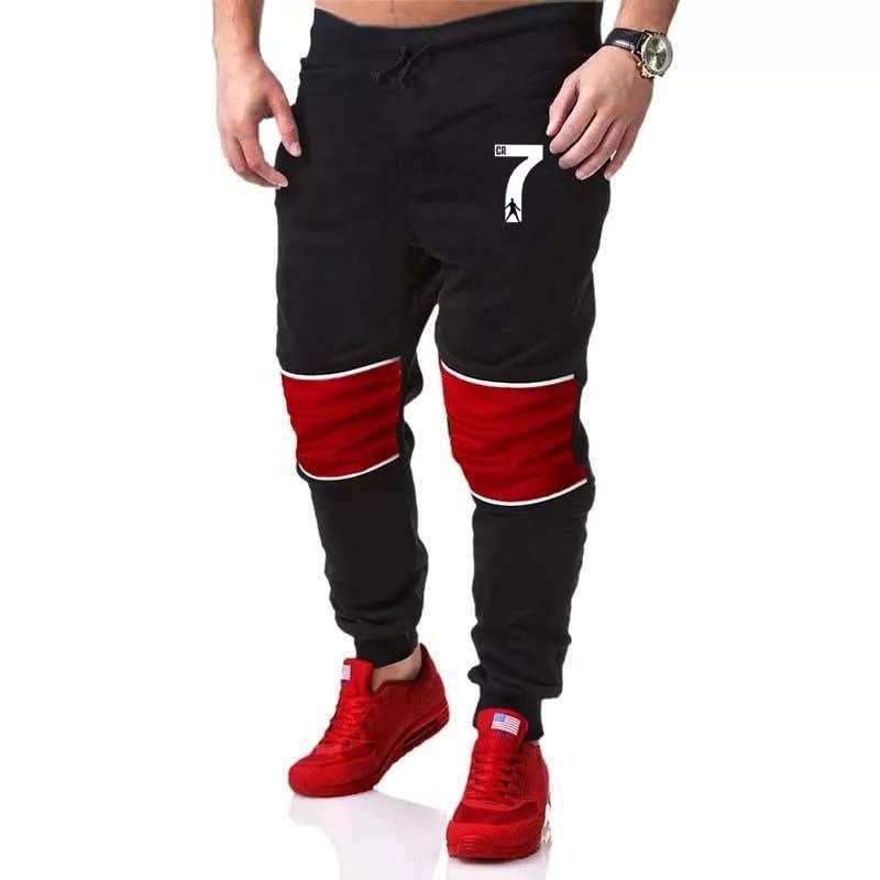 CR7 Printed Red-Patch Trouser.